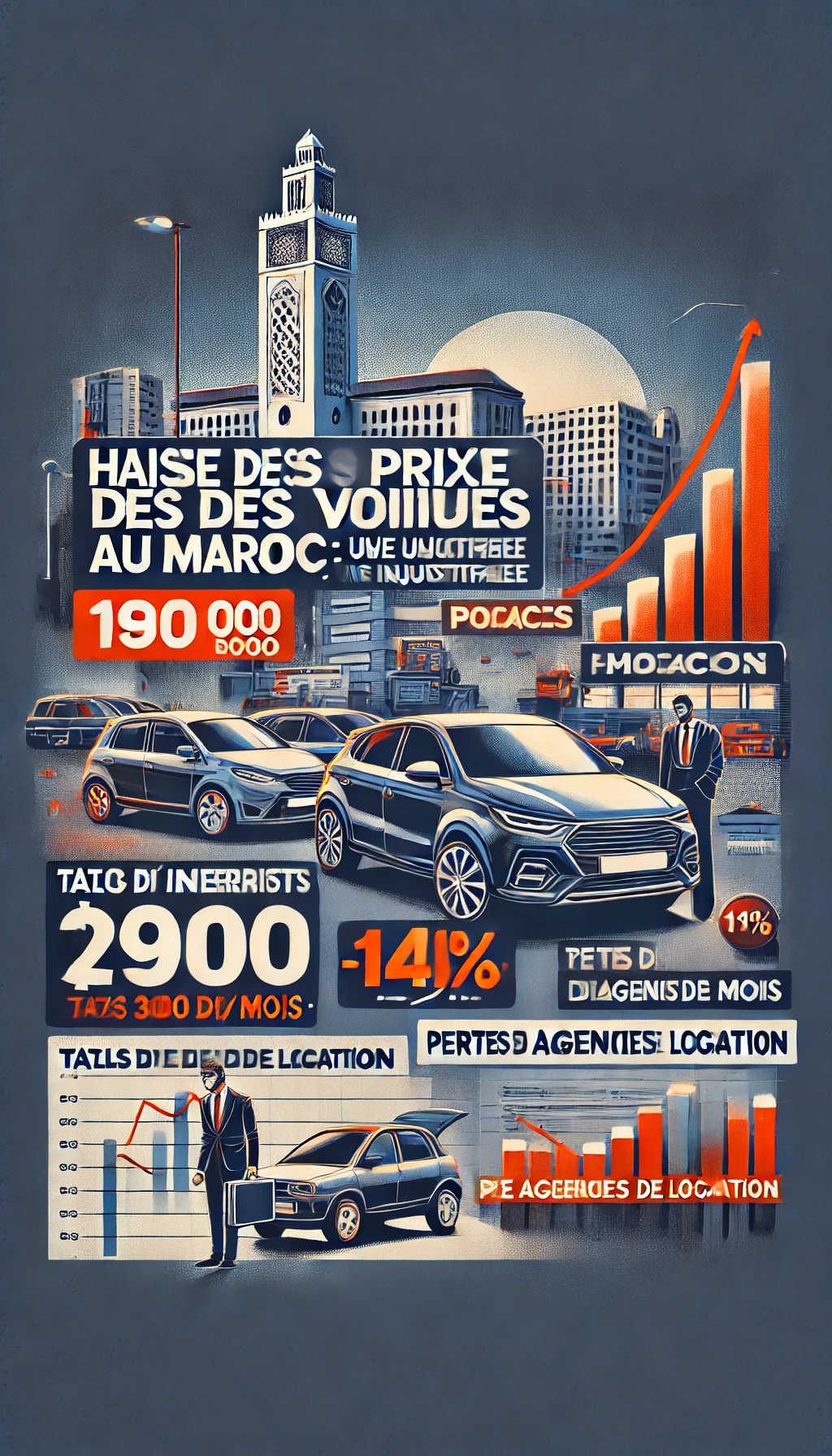 🚗 Hausse des Prix des Voitures au Maroc : Une Augmentation Injustifiée et ses Conséquences Économiques