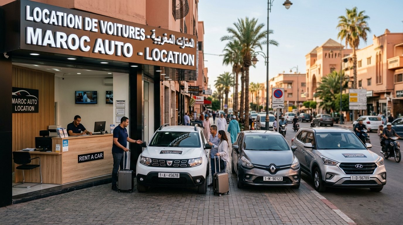 location de voitures au Maroc