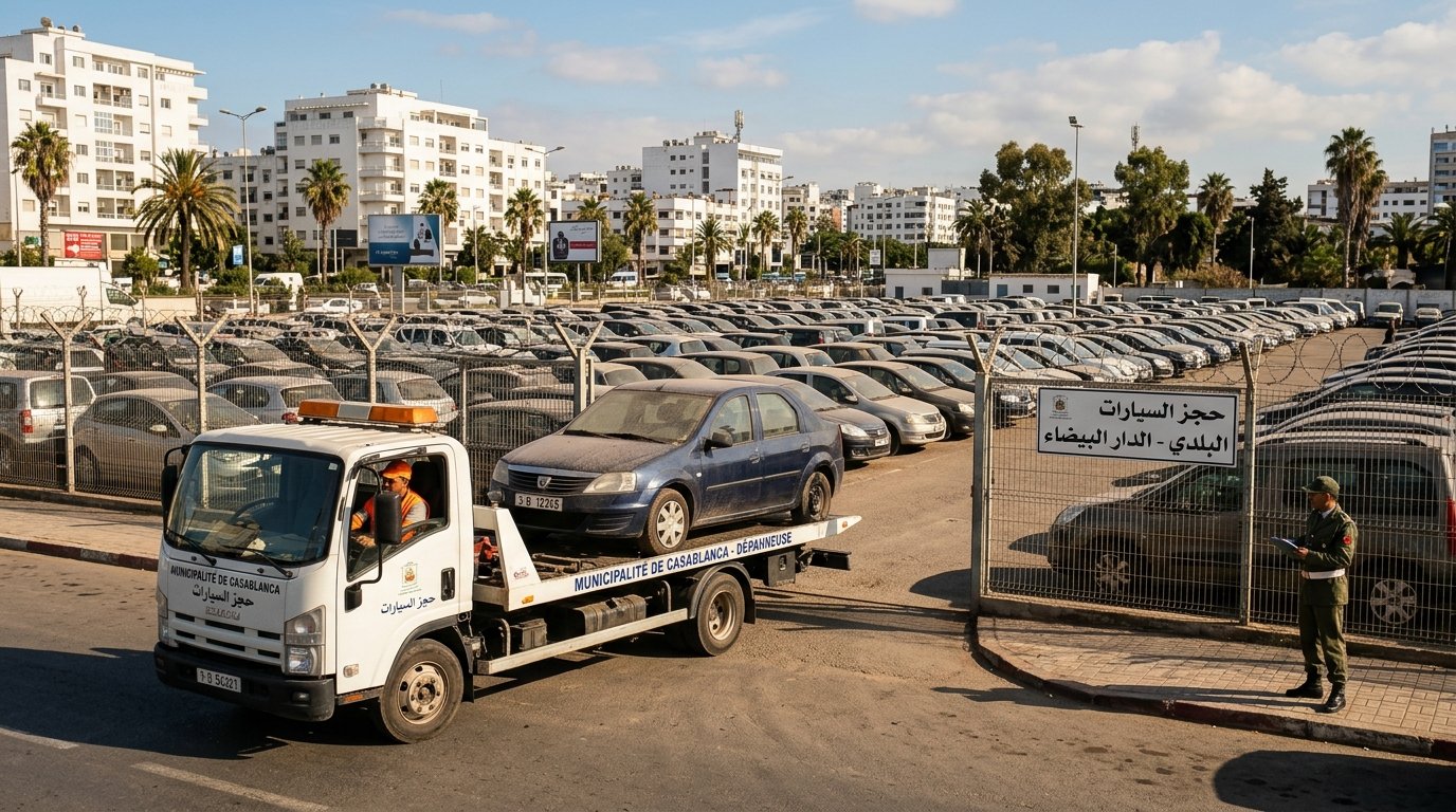 حجز السيارات بالمغرب: 5 حقائق حاسمة حول البيع بالمزاد ودفاع ARLA Maroc عن حقوق المهنيين